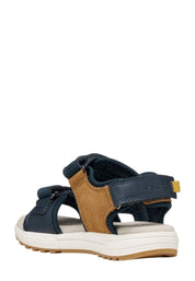 Sandali con strappi Blu Geox