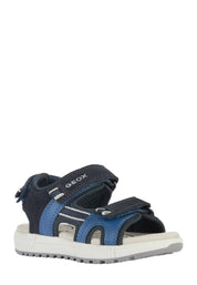 Sandali con strappi Blu Geox