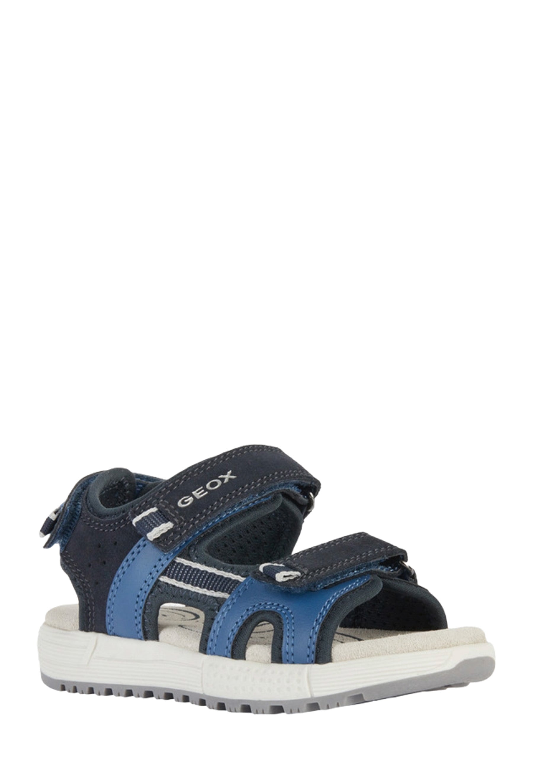 Sandali con strappi Blu Geox