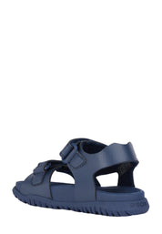 Sandali con strappi Blu Geox