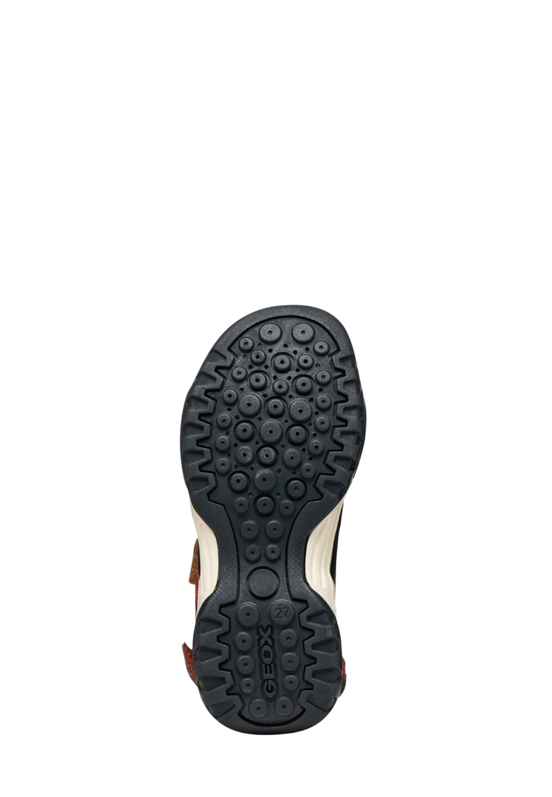 Sandali con strappi Marrone Geox
