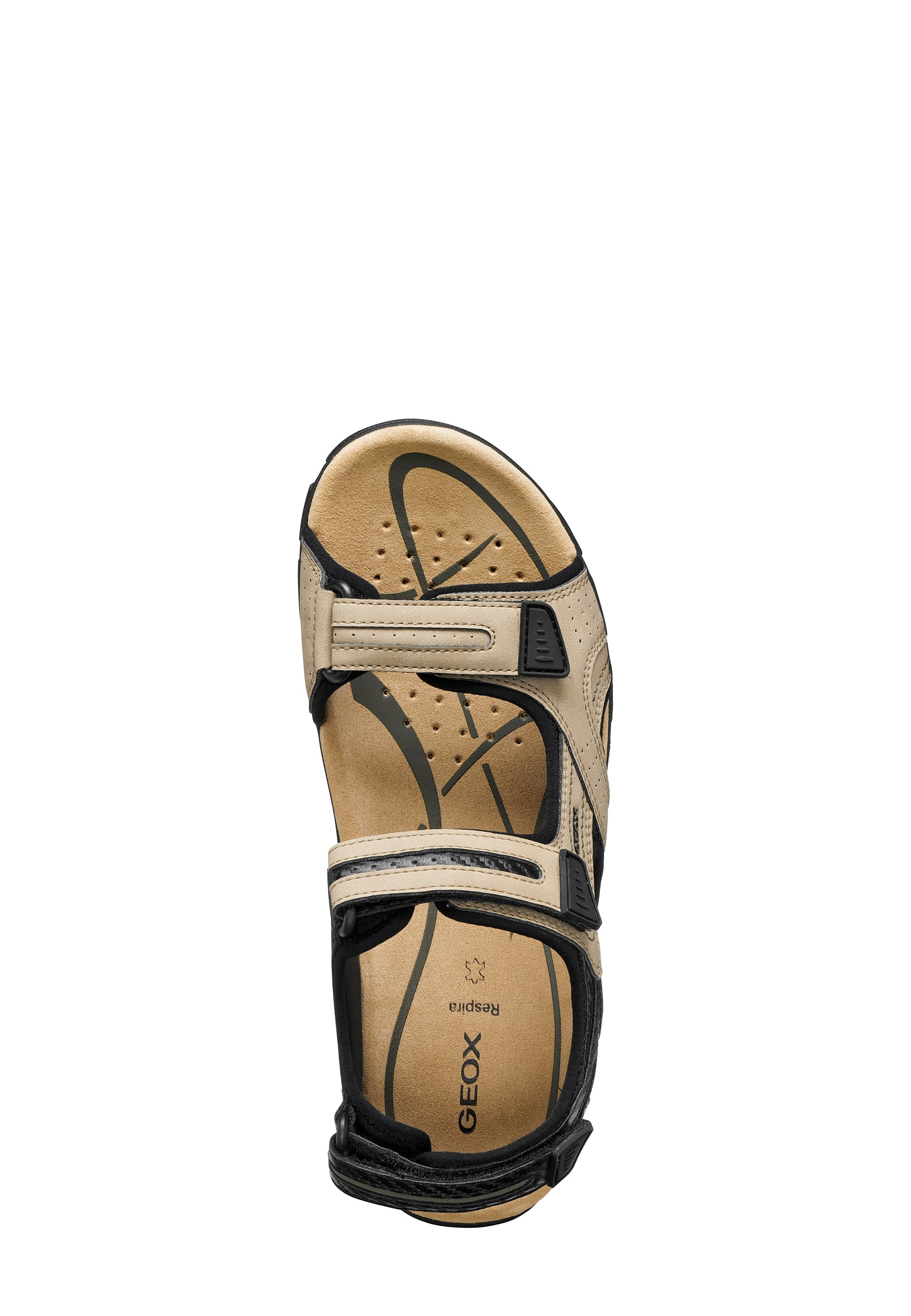 Sandali con strappi Beige Geox