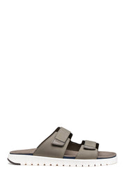 Sandali con strappi Tortora Geox