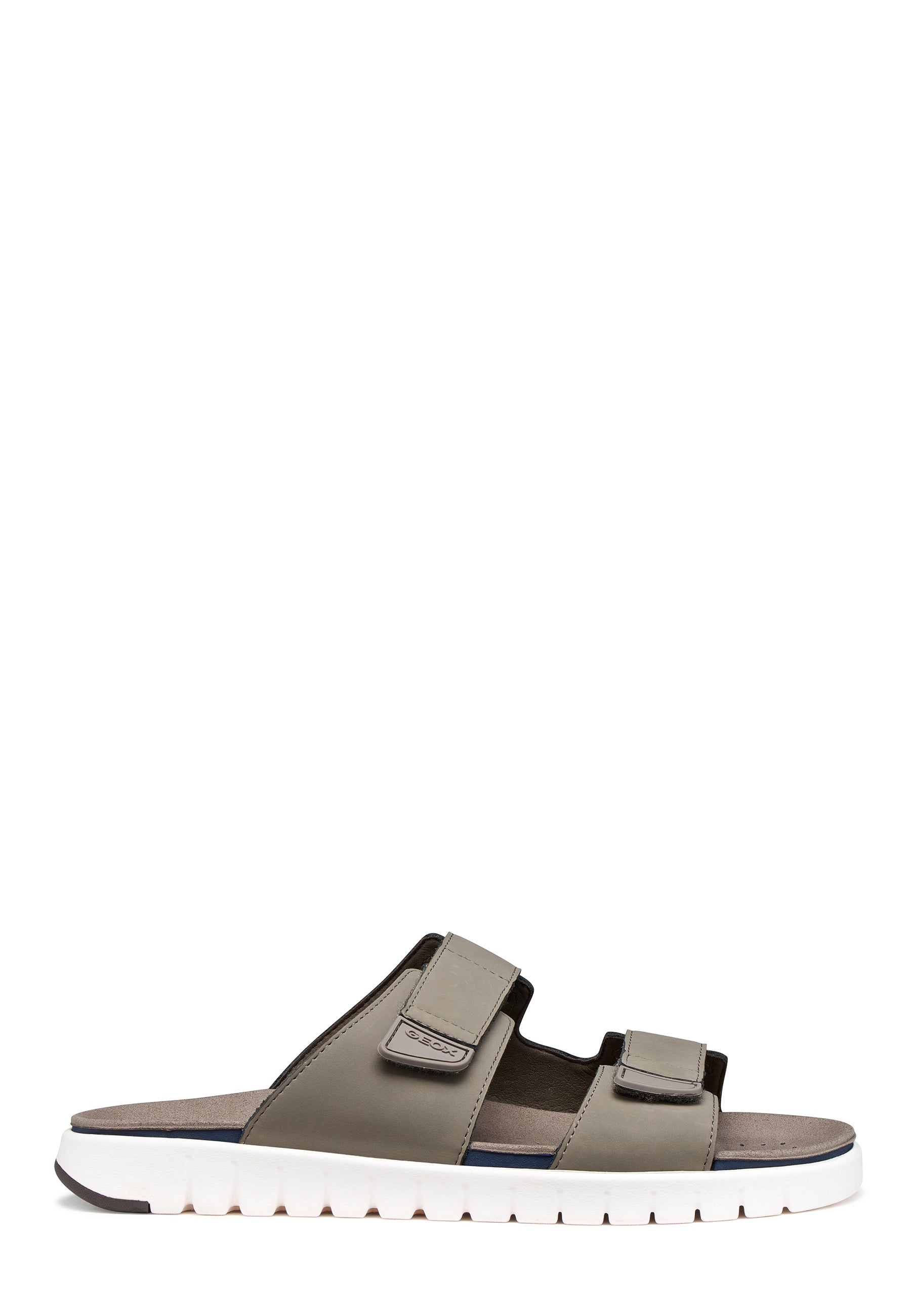 Sandali con strappi Tortora Geox