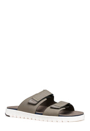 Sandali con strappi Tortora Geox