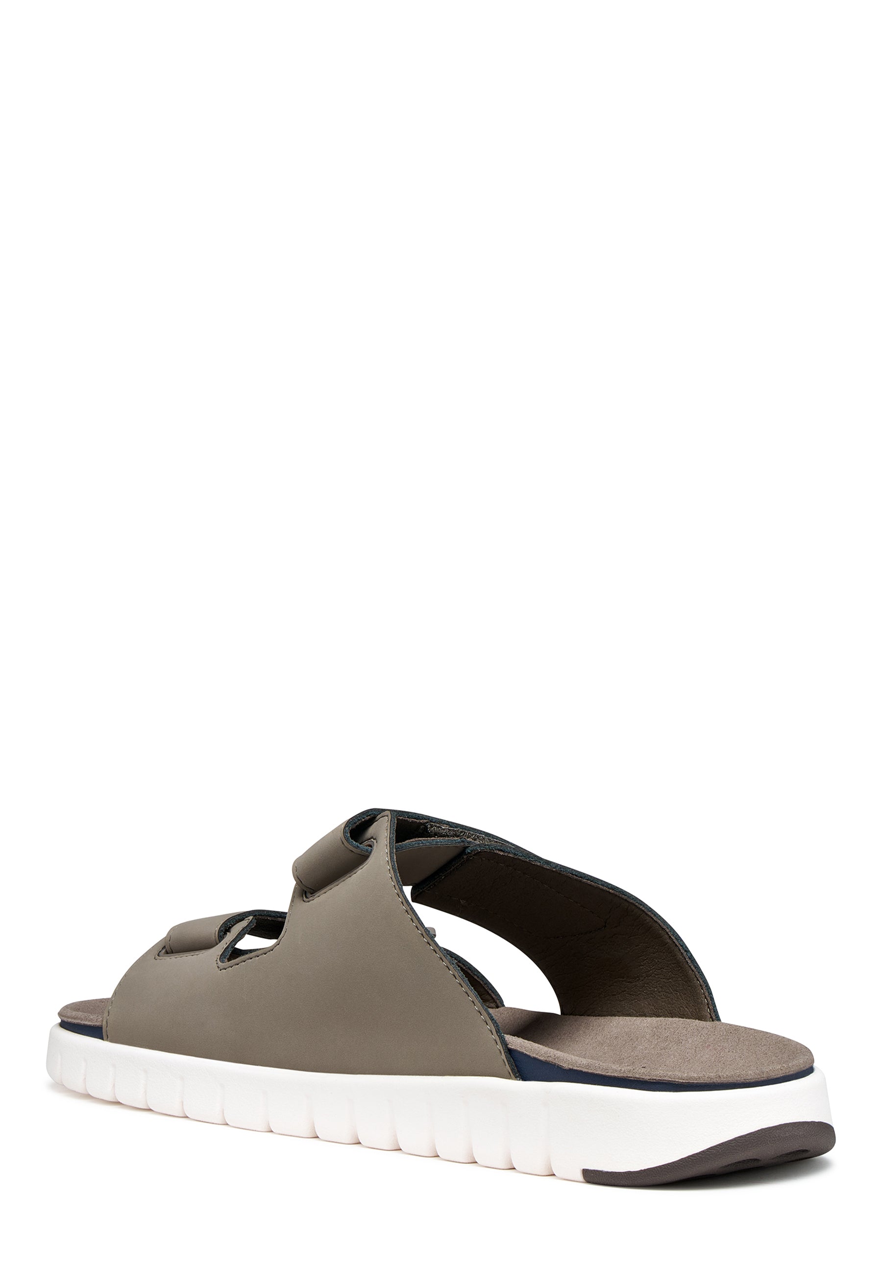Sandali con strappi Tortora Geox