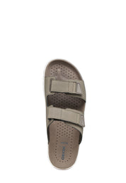 Sandali con strappi Tortora Geox