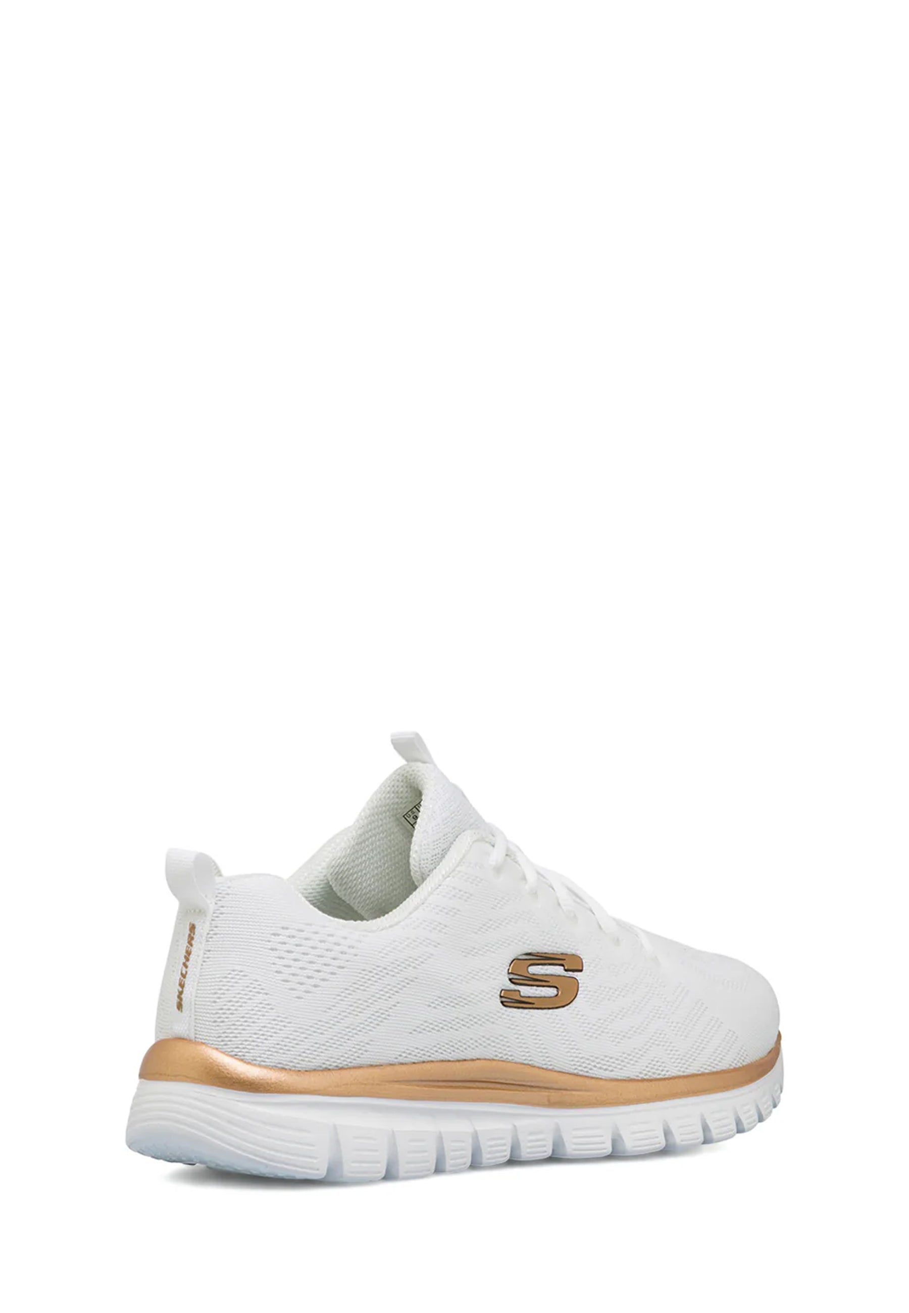 Scarpe da ginnastica Bianco Oro Skechers