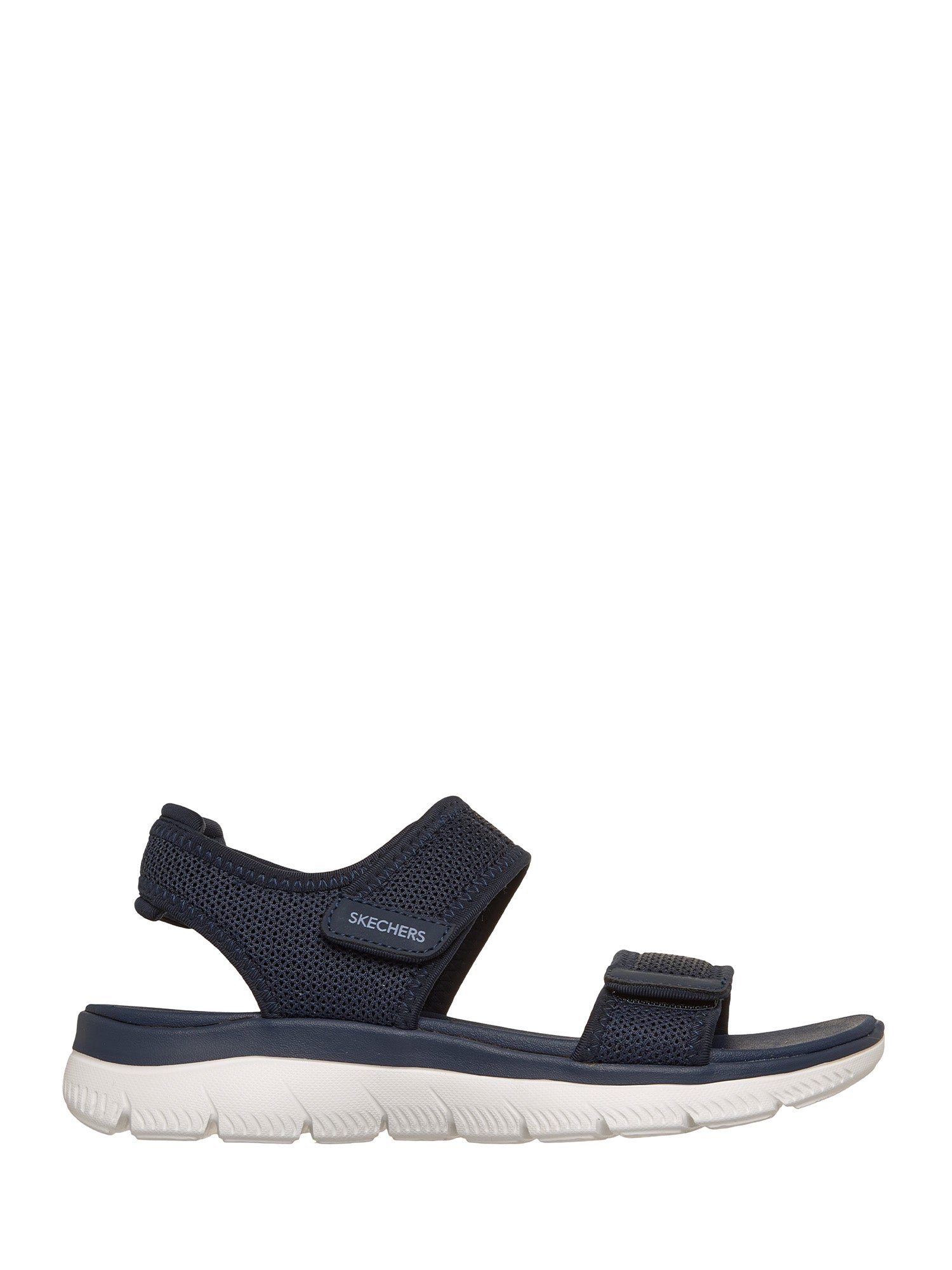 Sandali con strappi Blu Skechers