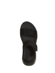 Sandali con strappi Nero Skechers