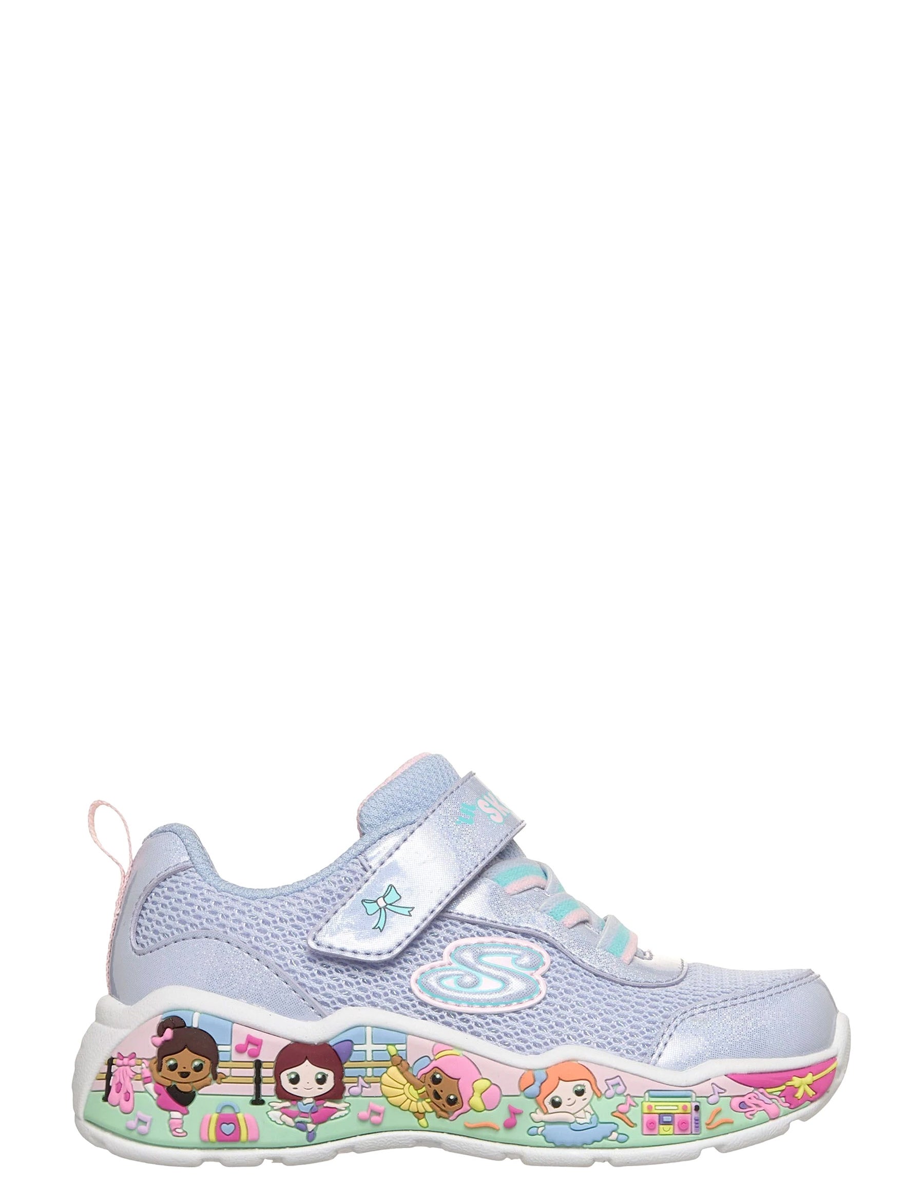 Scarpe con strappi Viola Chiaro Skechers