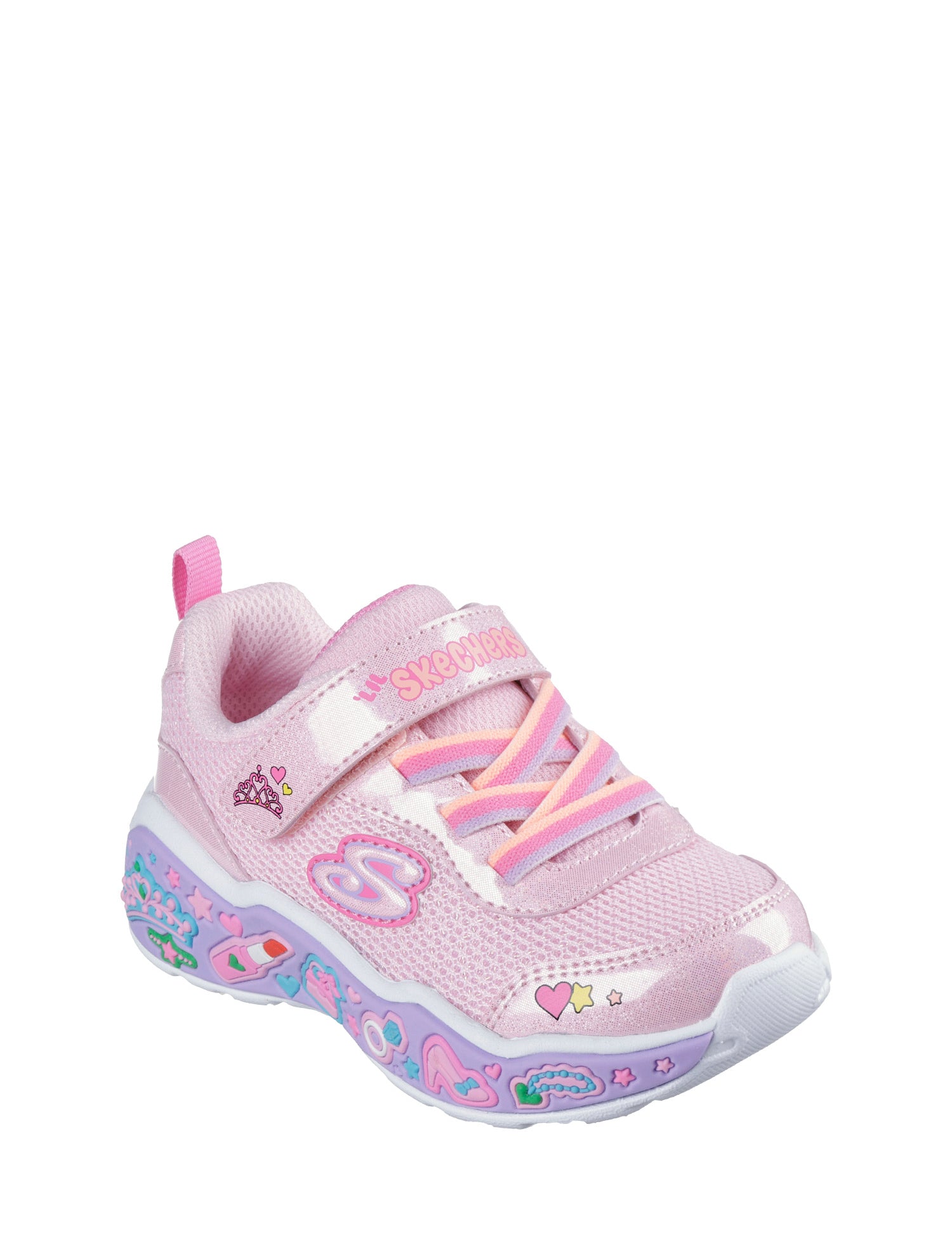 Scarpe con strappi Rosa Skechers