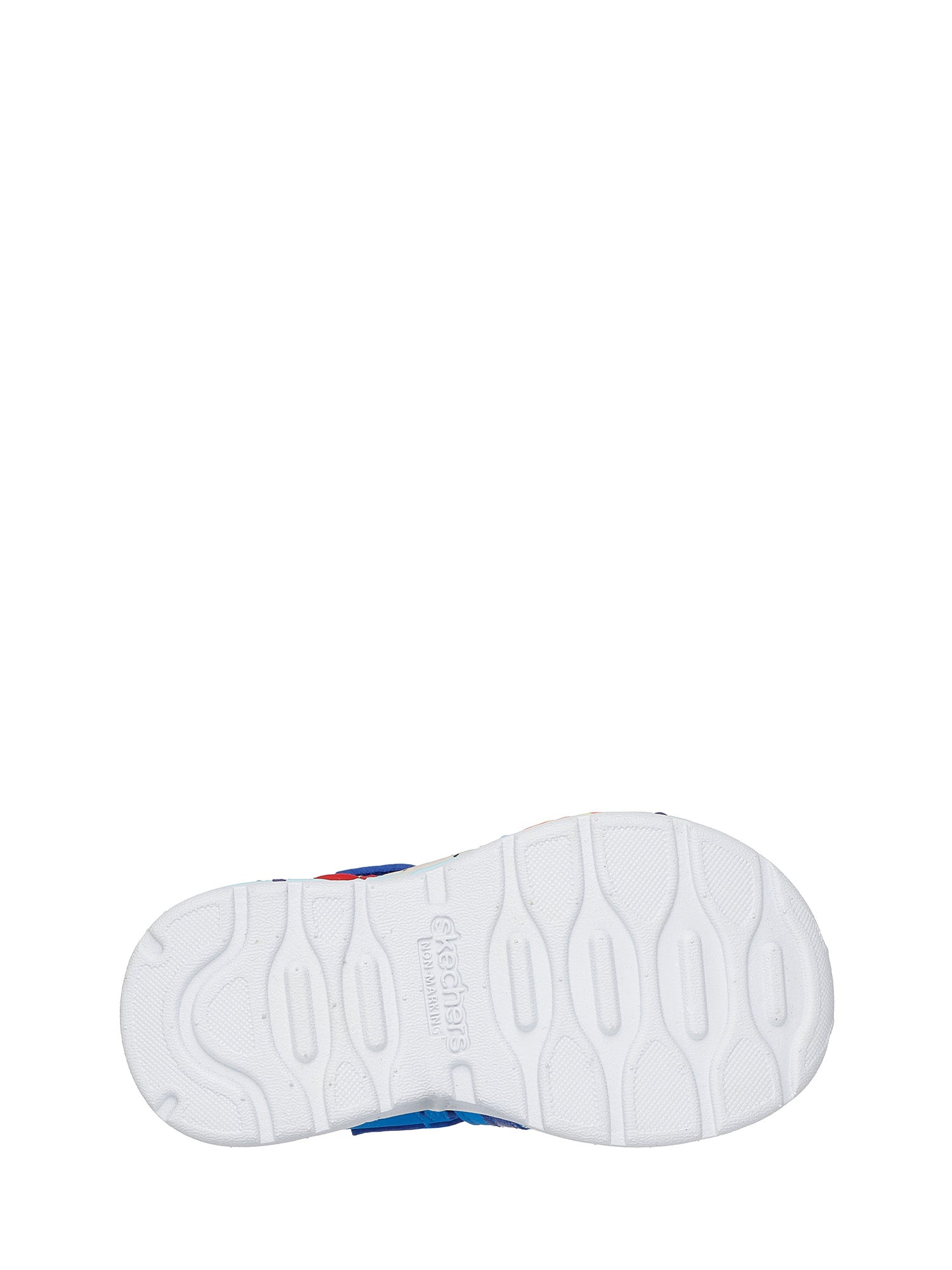 Sandali con strappi Blu Skechers