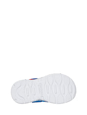 Sandali con strappi Blu Skechers