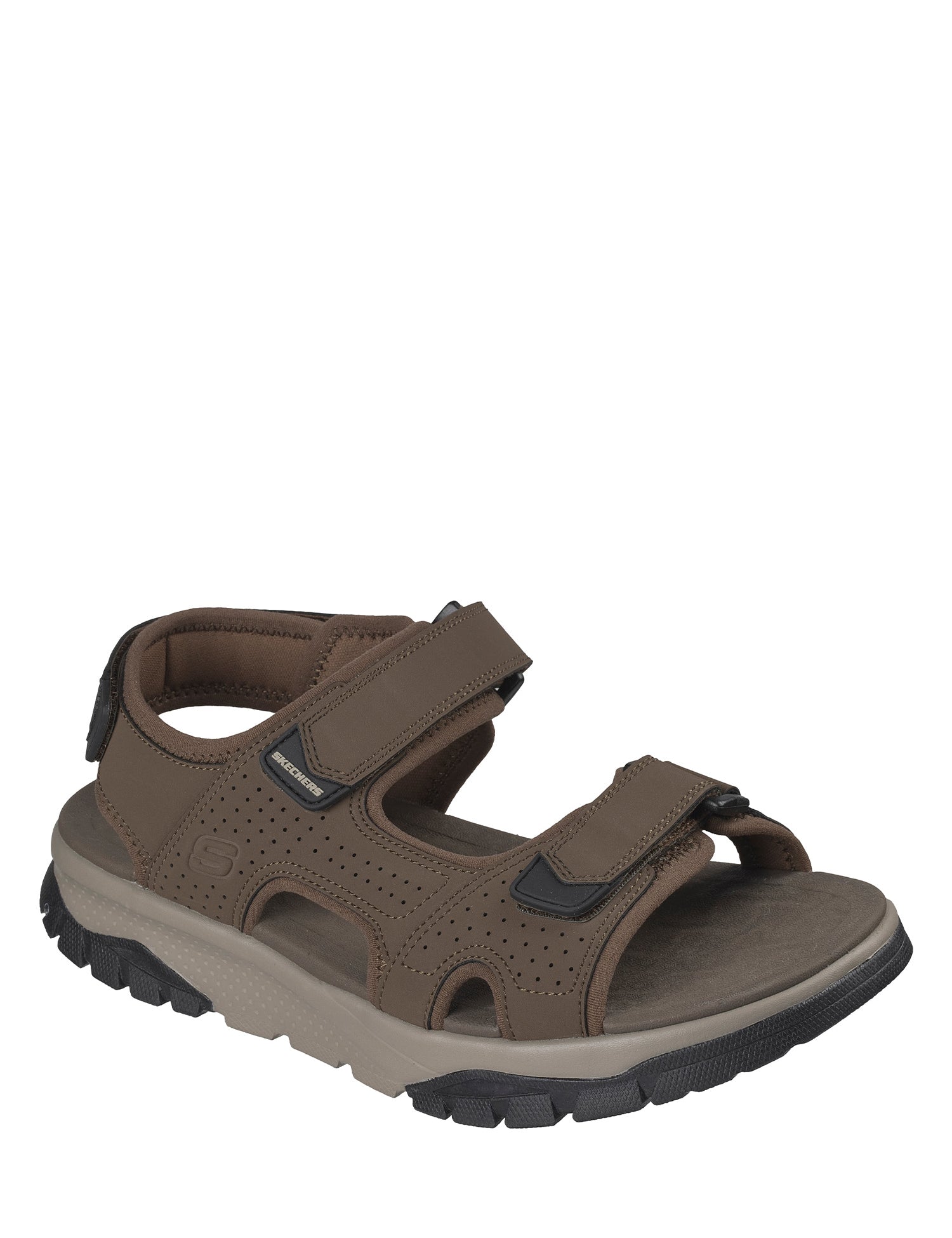 Sandali con strappi Marrone Skechers