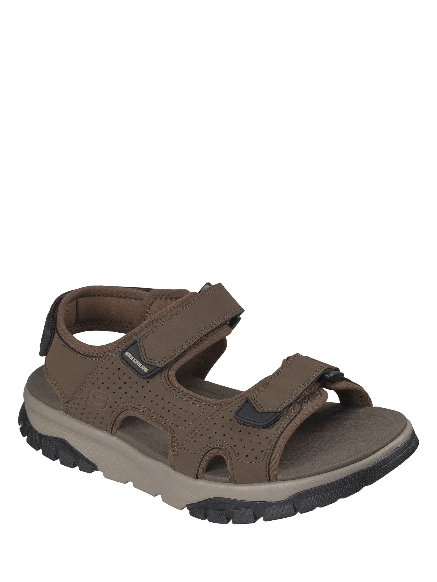 Sandali con strappi Marrone Skechers