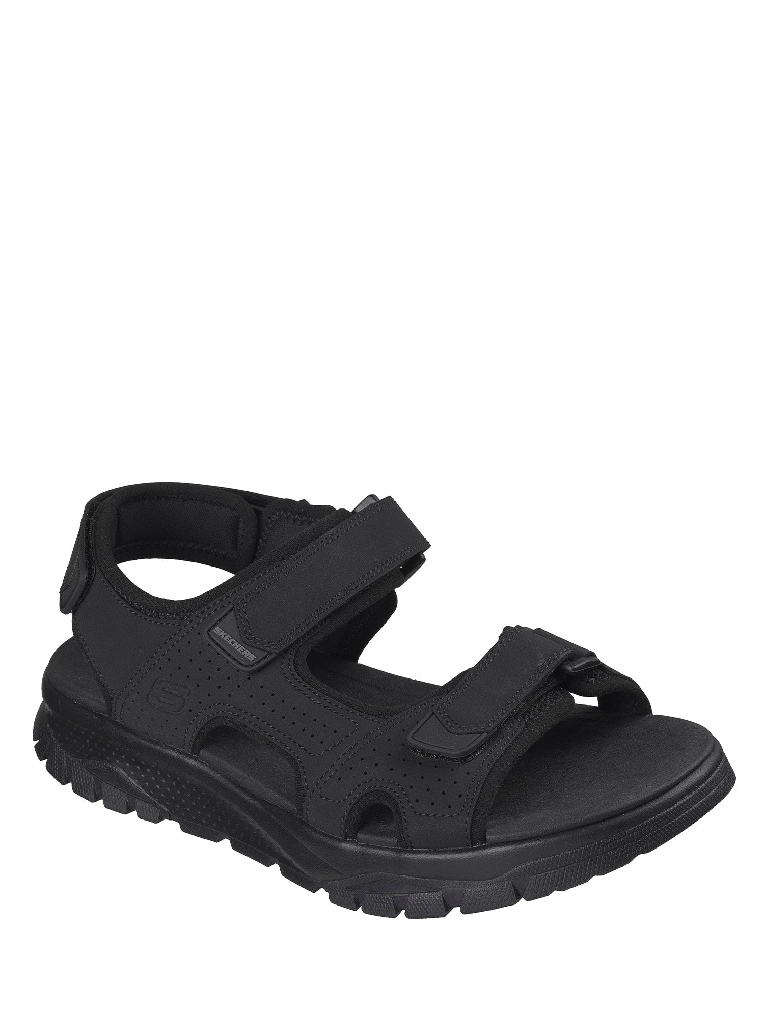 Sandali con strappi Nero Skechers