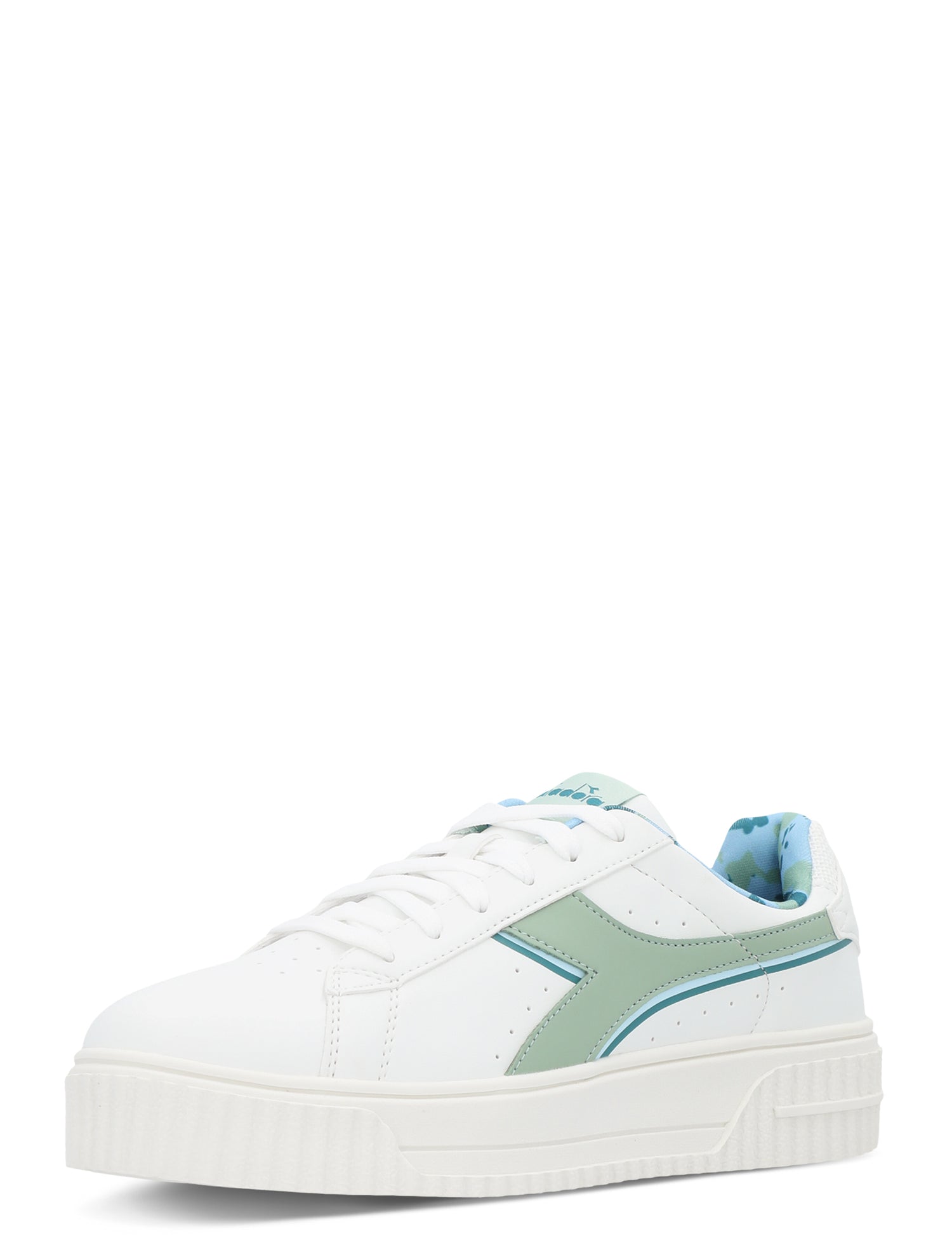 Sneakers Bianco Verde Diadora
