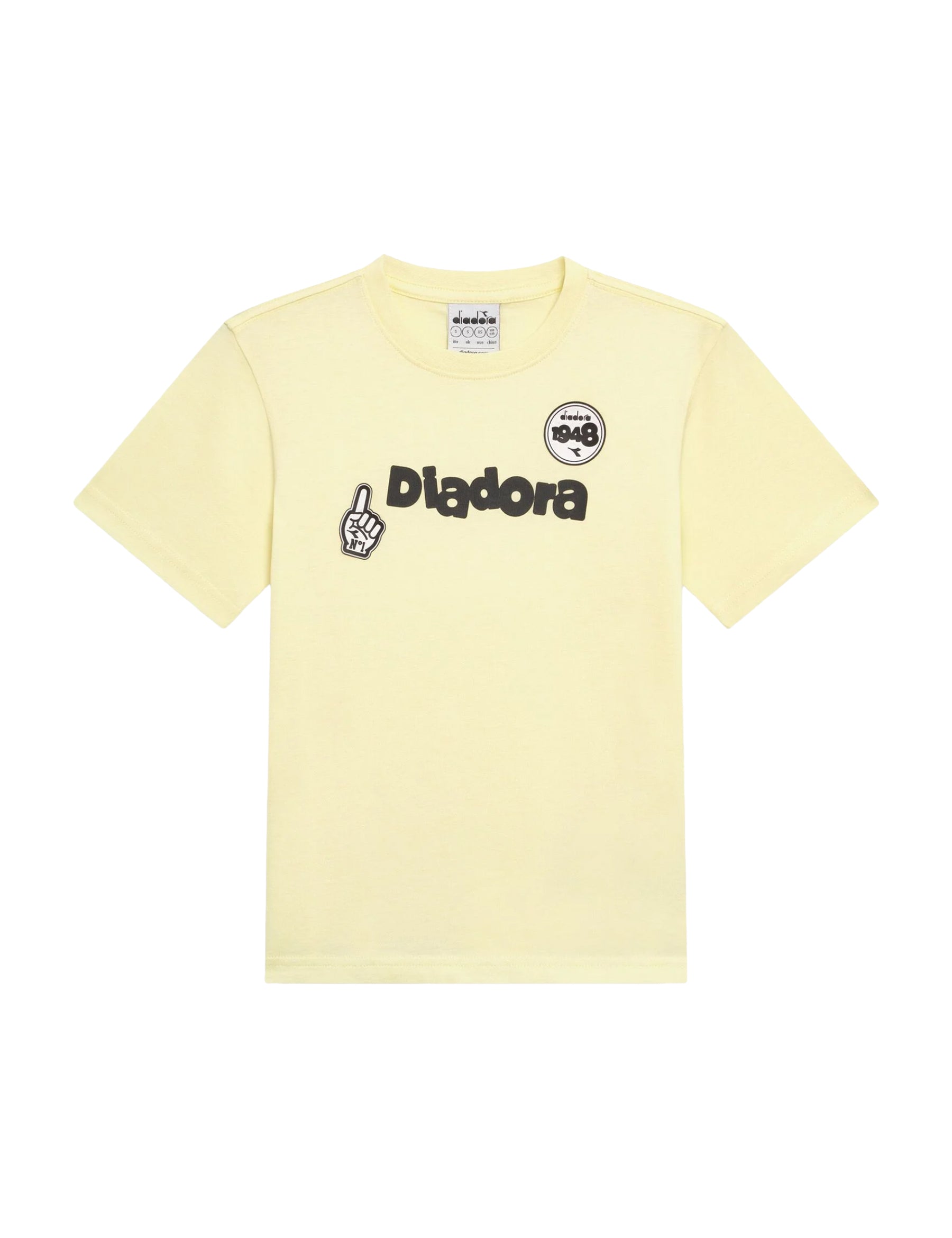 T-shirt Giallo Diadora