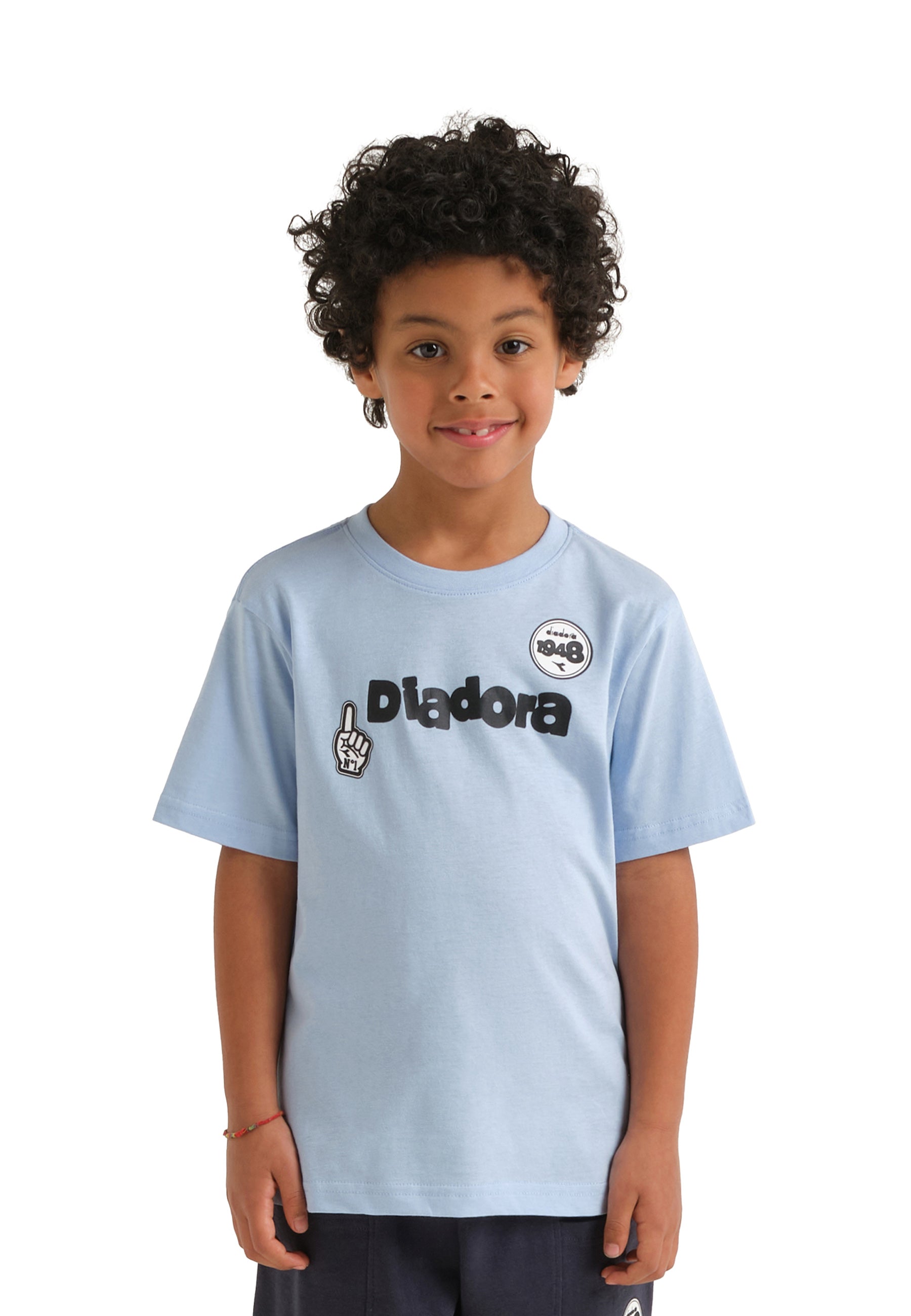 T-shirt Celeste Diadora