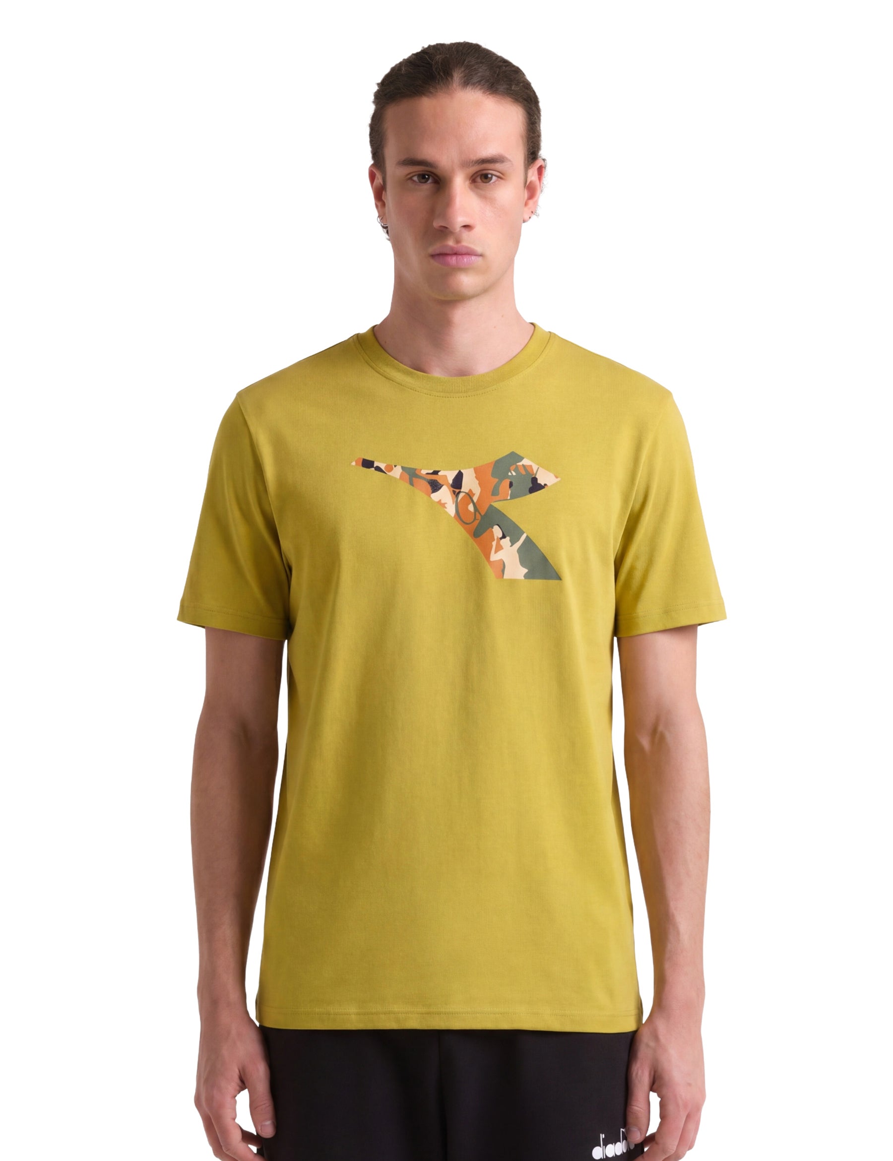 T-shirt Giallo Diadora