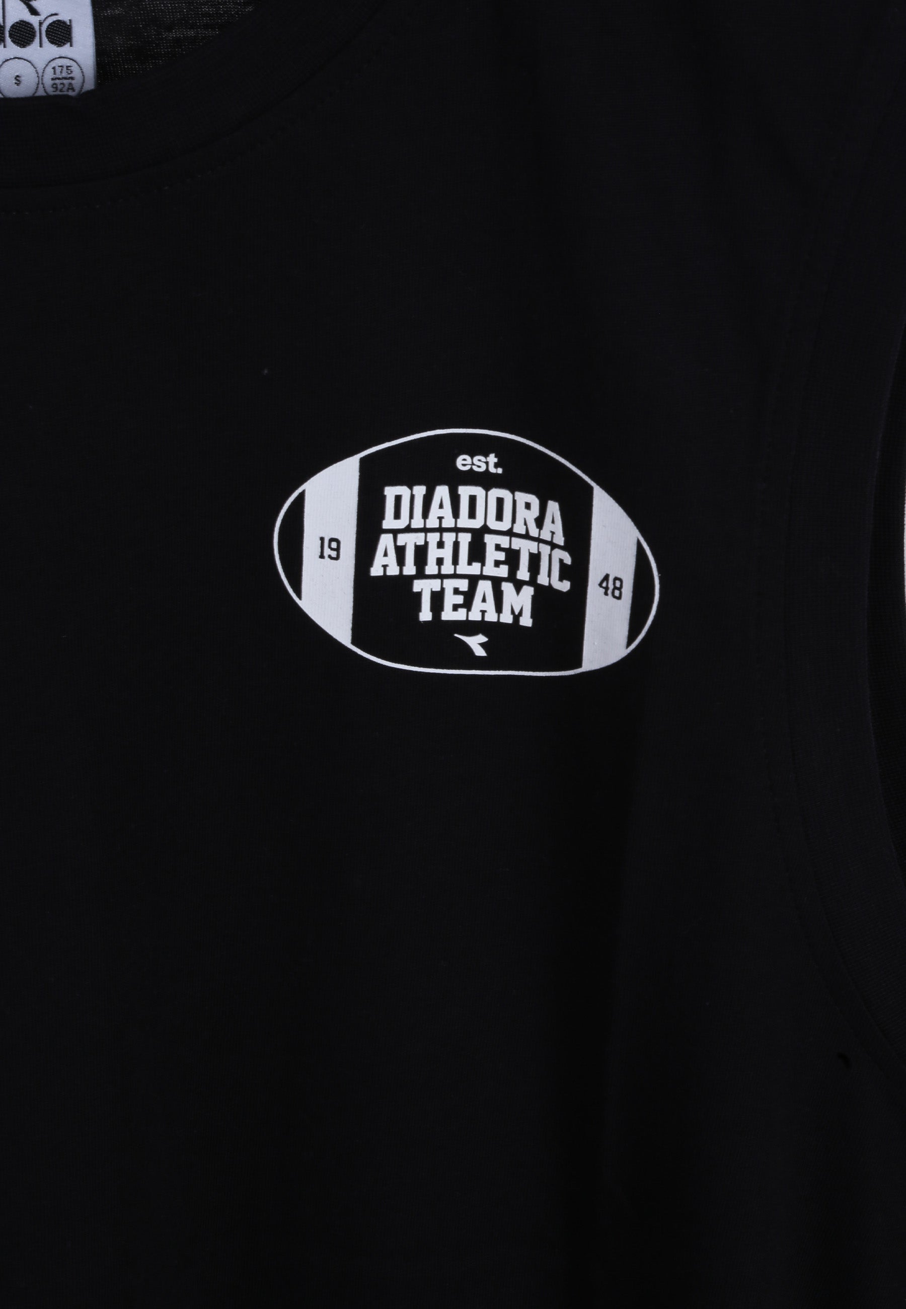 Top e canotte Nero Diadora