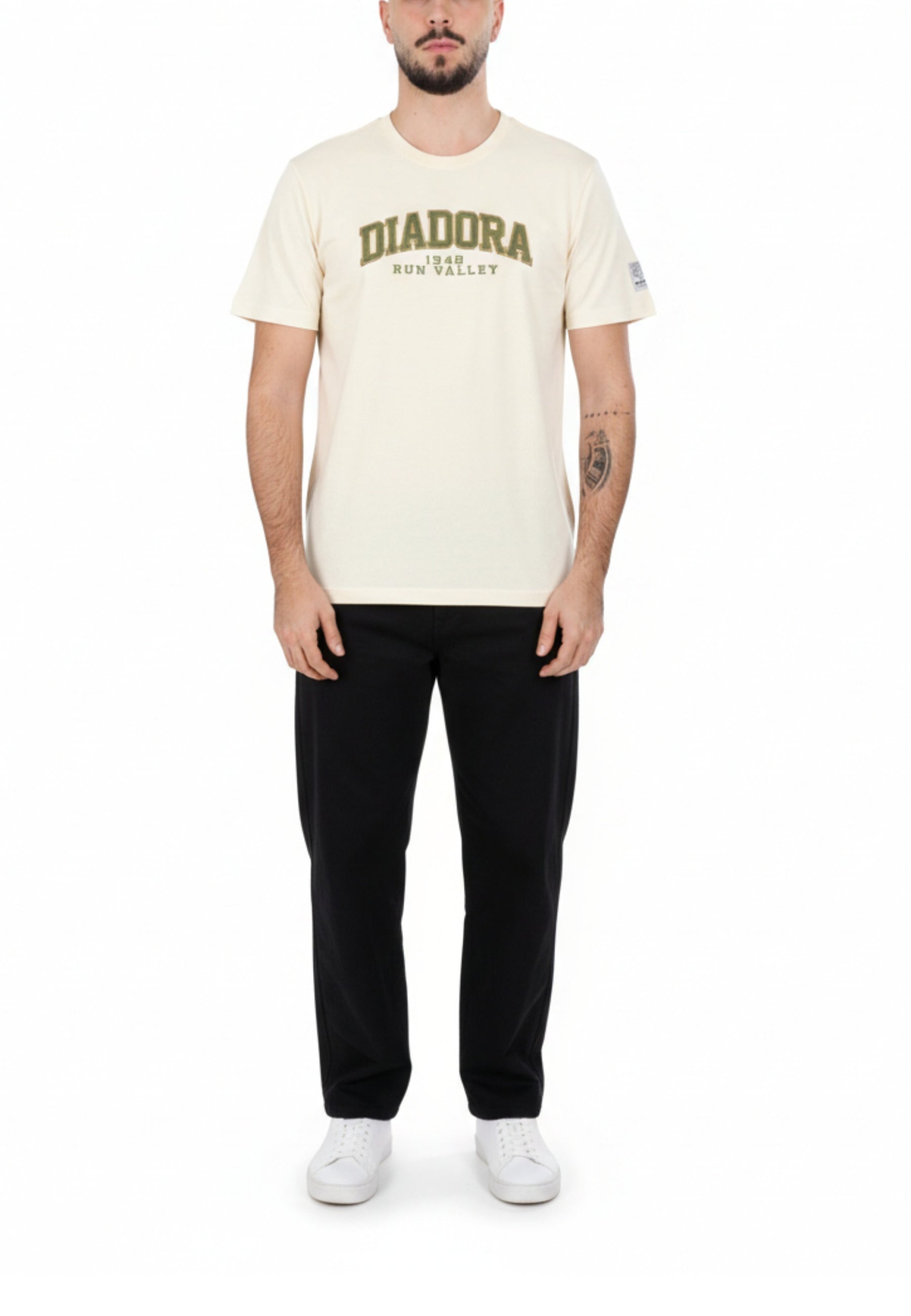 T-shirt Bianco Diadora