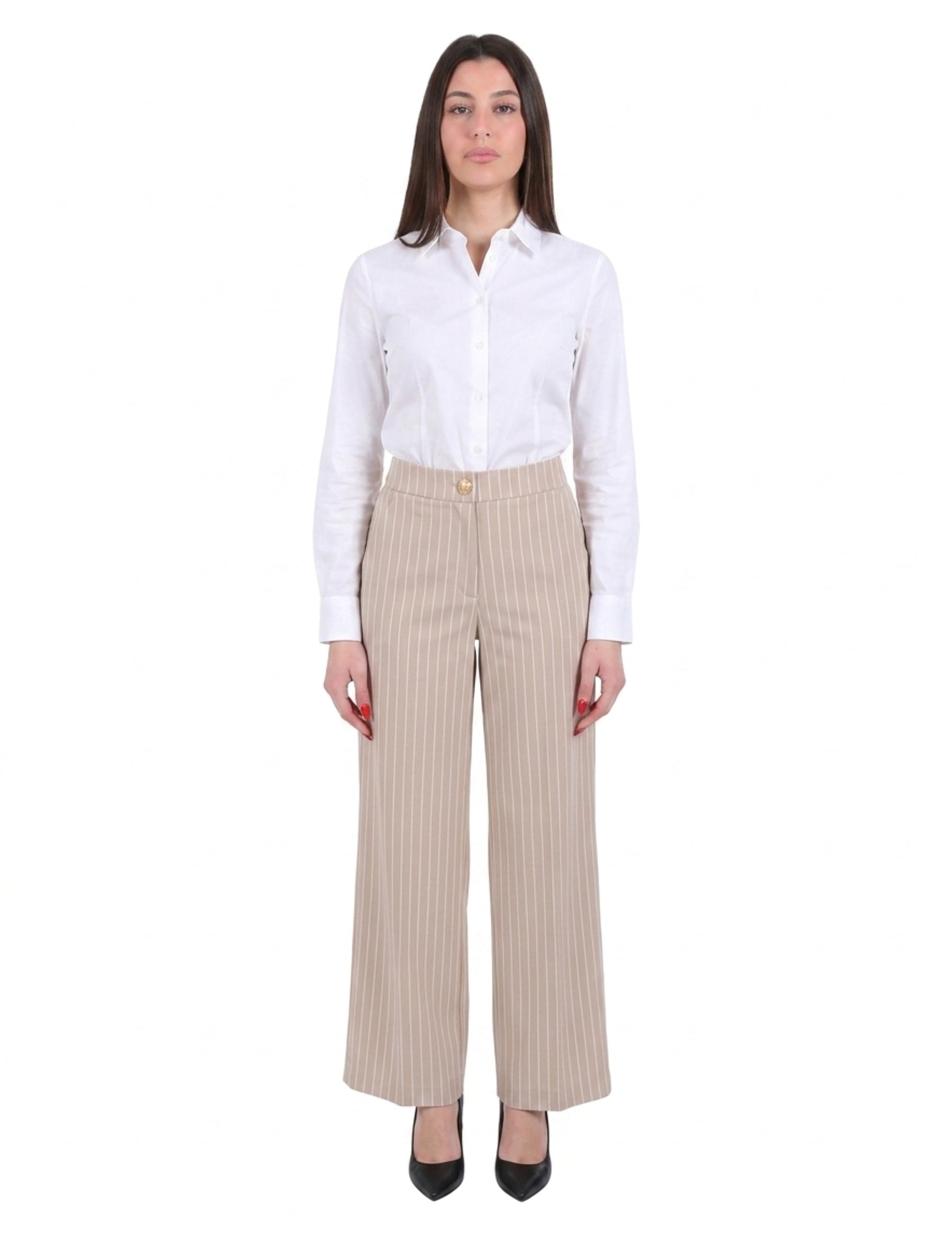 Pantaloni Beige Yes-zee