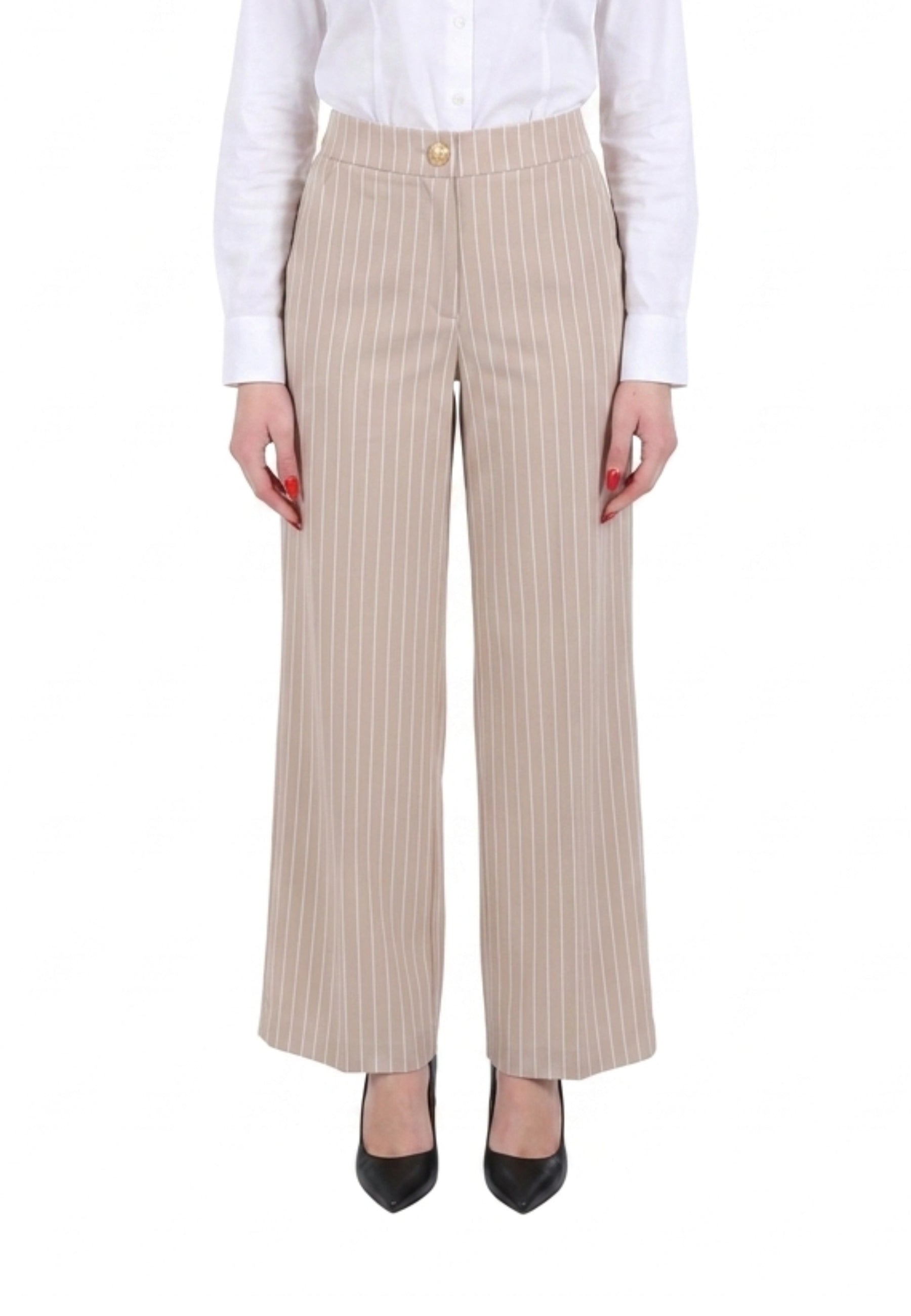 Pantaloni Beige Yes-zee