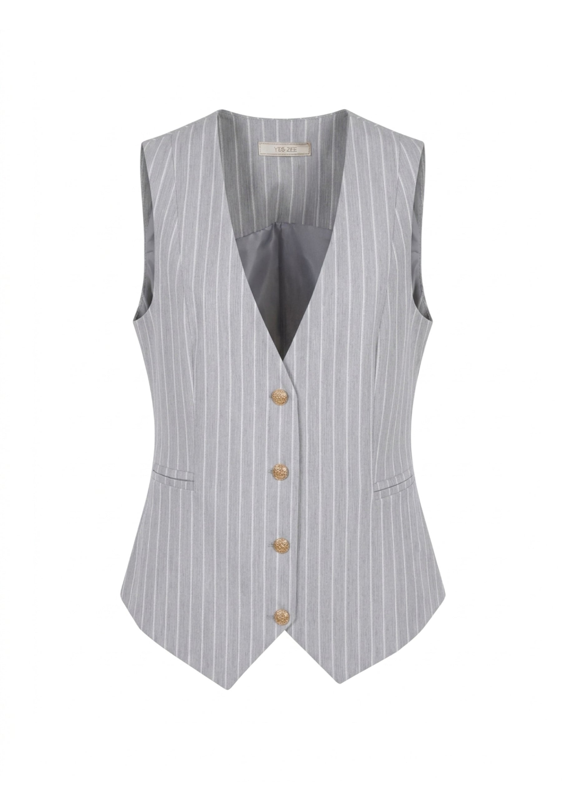 Gilet Grigio Yes-zee