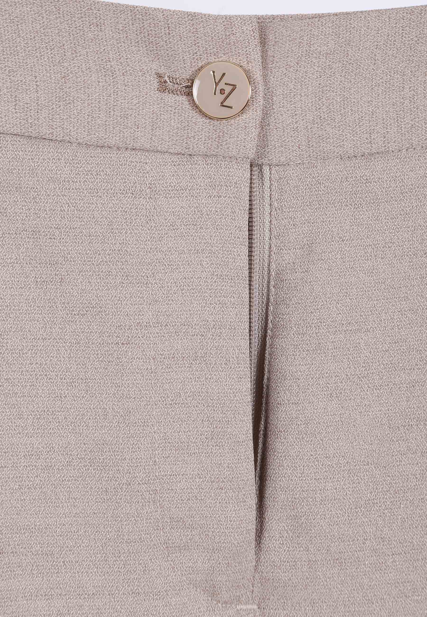 Pantaloni Beige Yes-zee