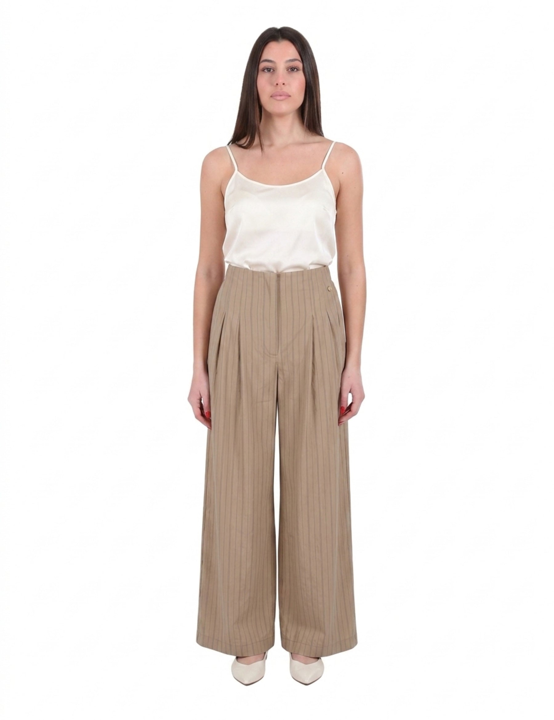 Pantaloni Marrone Yes-zee