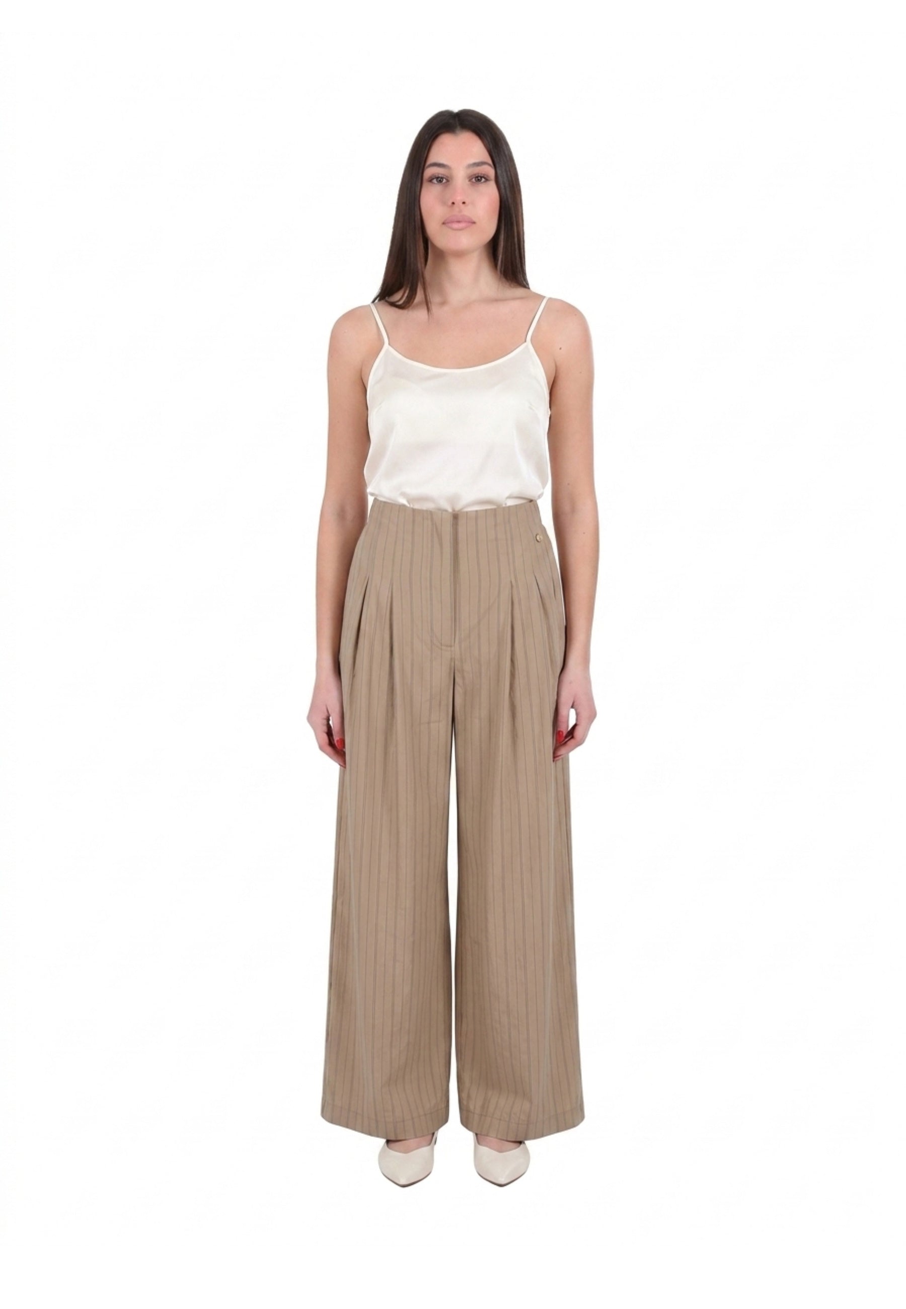 Pantaloni Marrone Yes-zee
