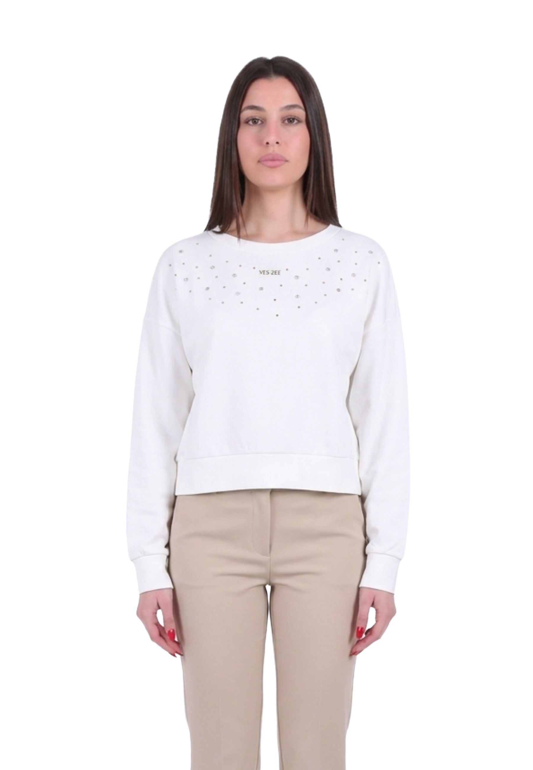 Felpe Bianco Yes-zee