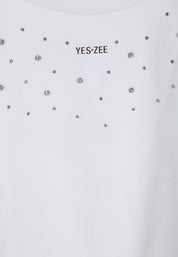 Felpe Bianco Yes-zee