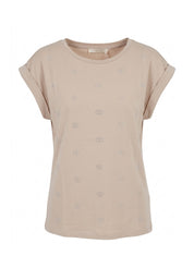 T-shirt Beige Yes-zee