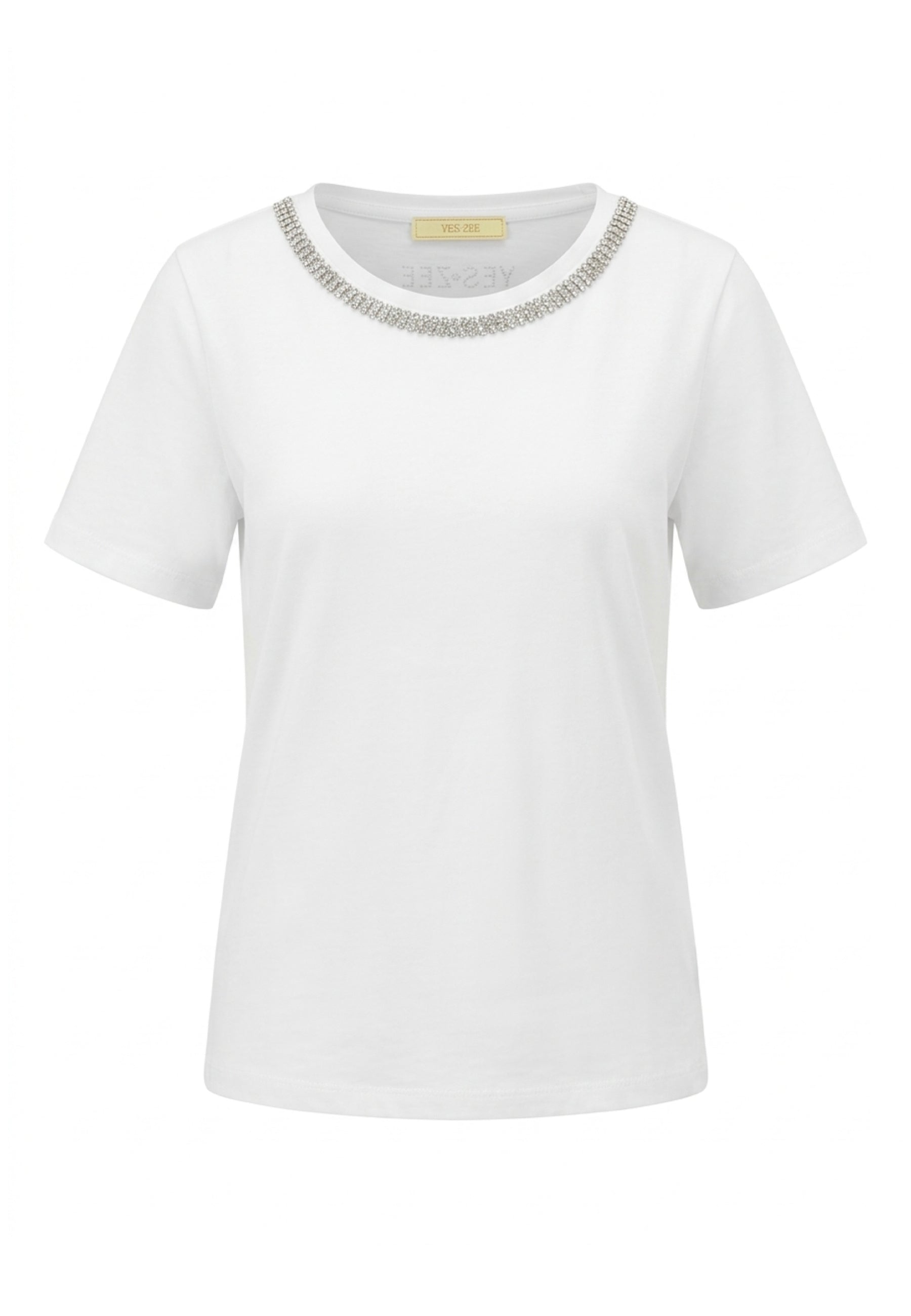 T-shirt Bianco Yes-zee