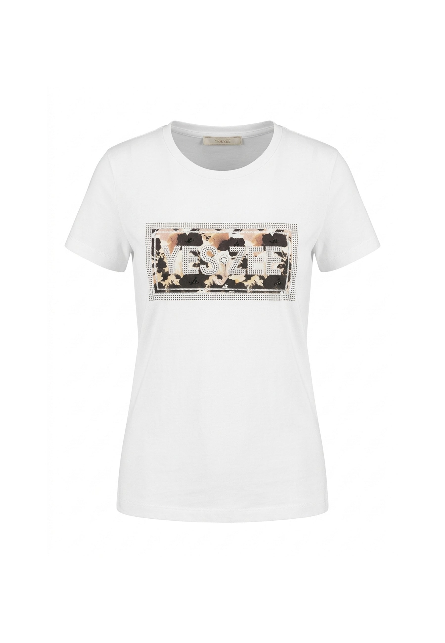 T-shirt Bianco Yes-zee
