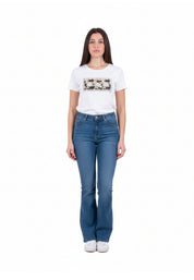 T-shirt Bianco Yes-zee