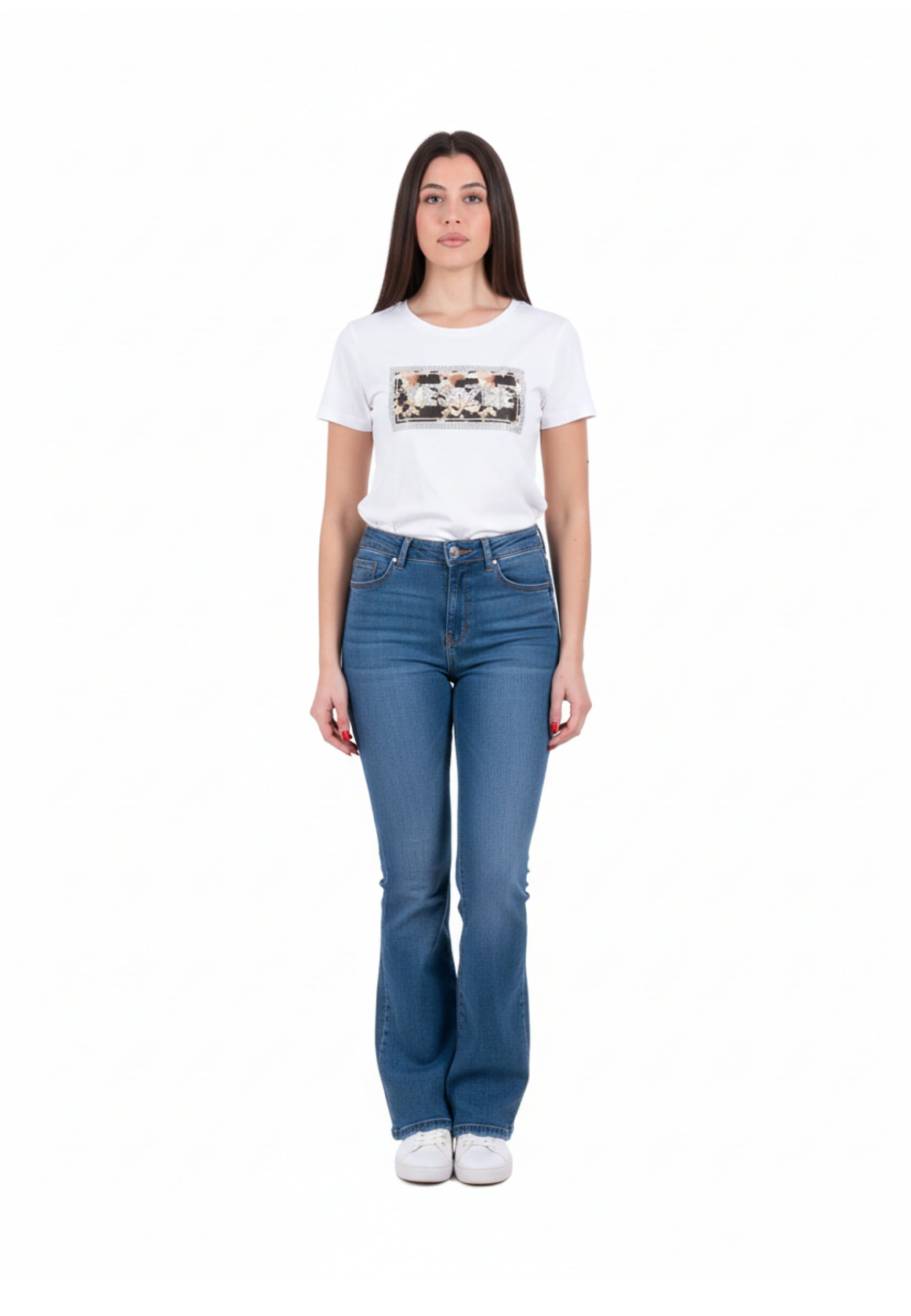T-shirt Bianco Yes-zee