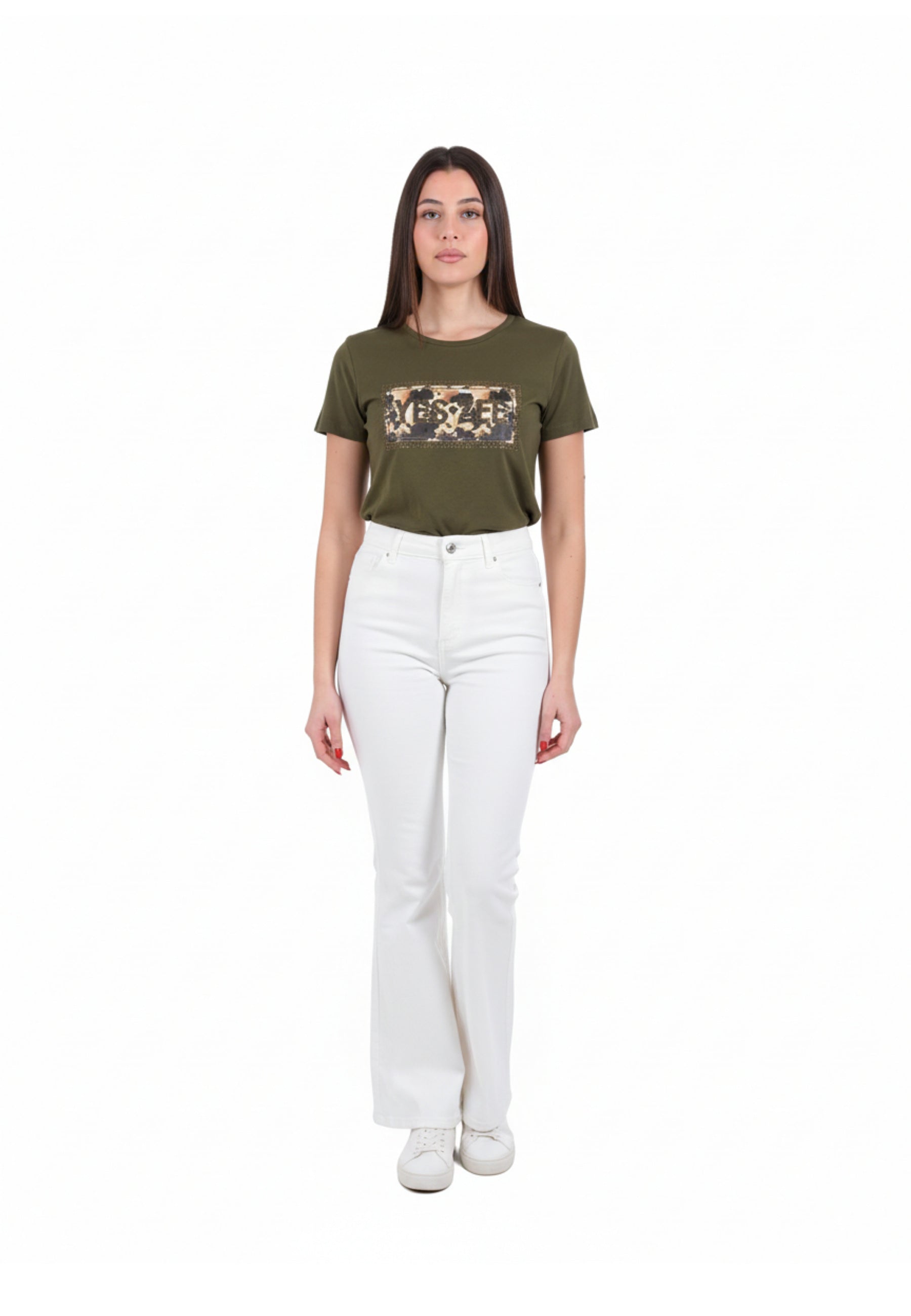 T-shirt Verde Yes-zee