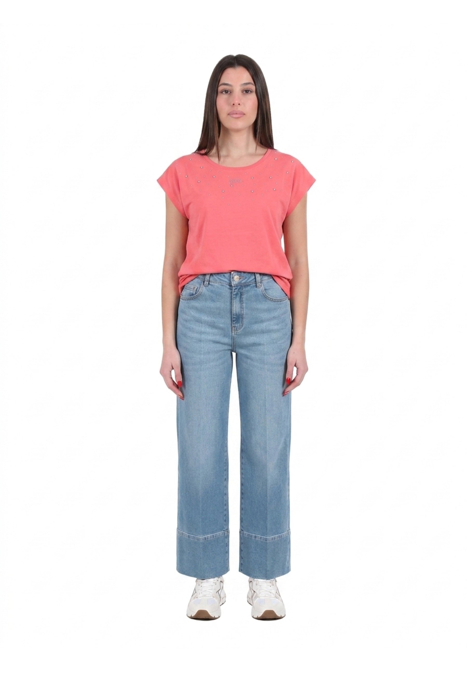 T-shirt Fucsia Yes-zee