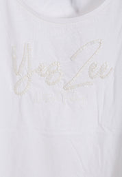 T-shirt Bianco Yes-zee