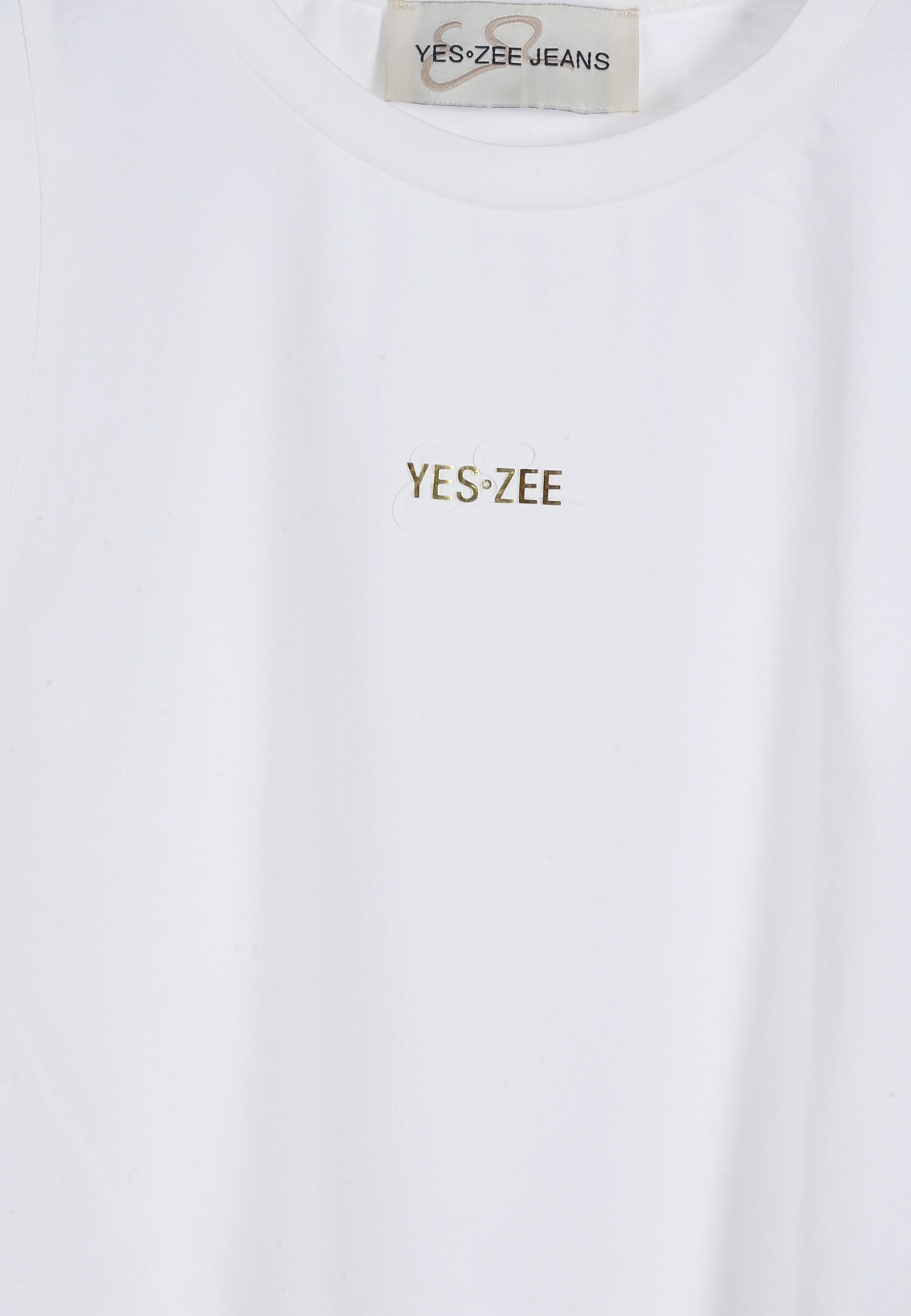 Top e canotte Bianco Yes-zee