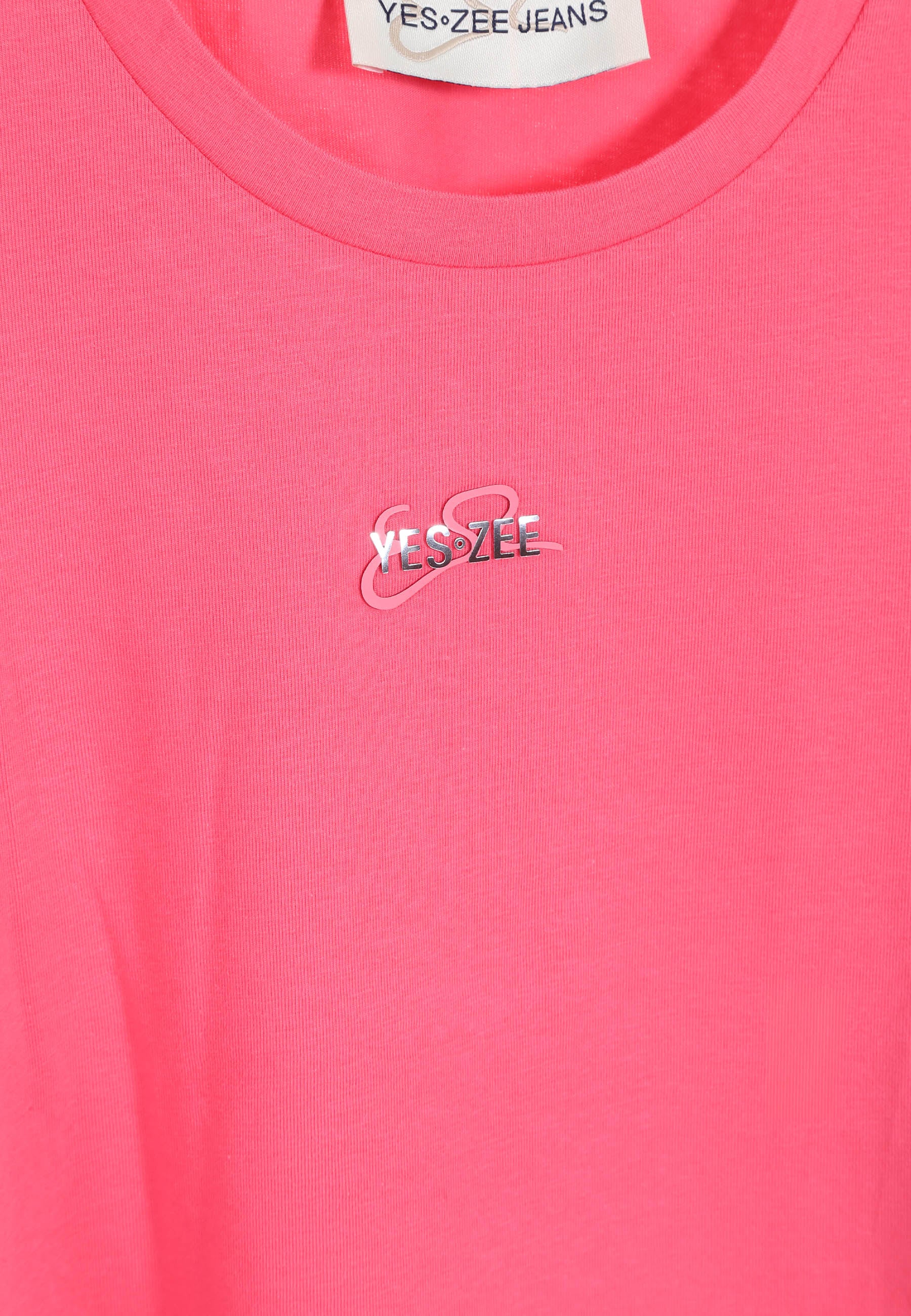 Top e canotte Fucsia Yes-zee