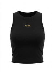Top e canotte Nero Yes-zee