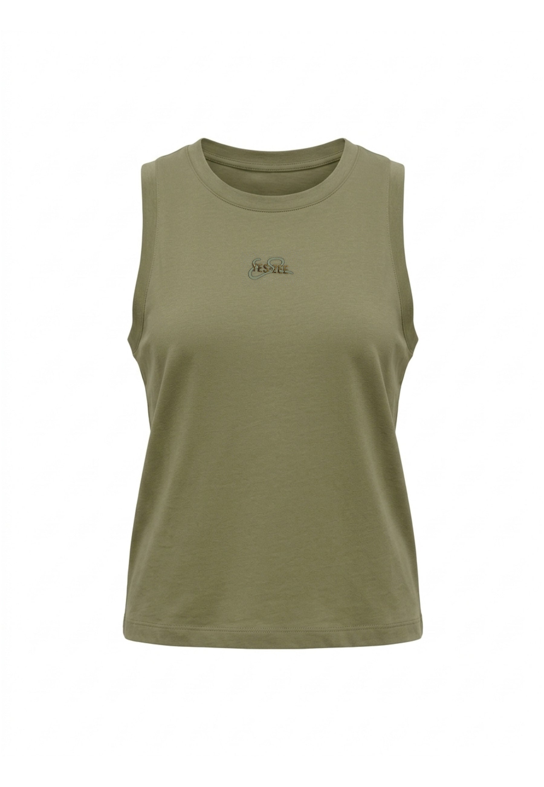 Top e canotte Verde Yes-zee