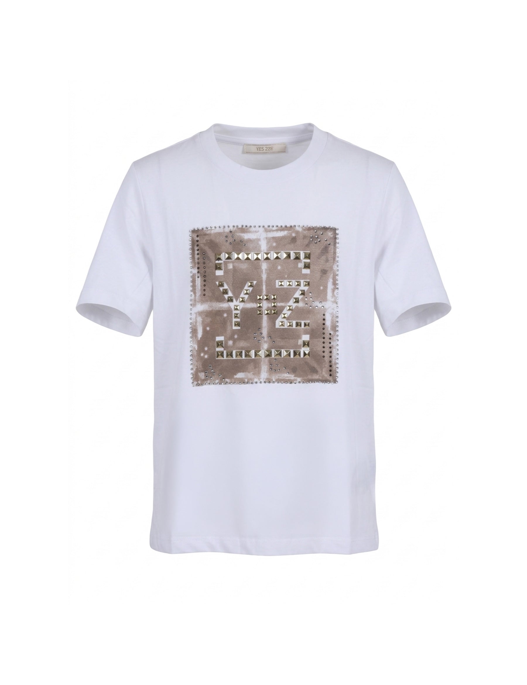 T-shirt Bianco Yes-zee