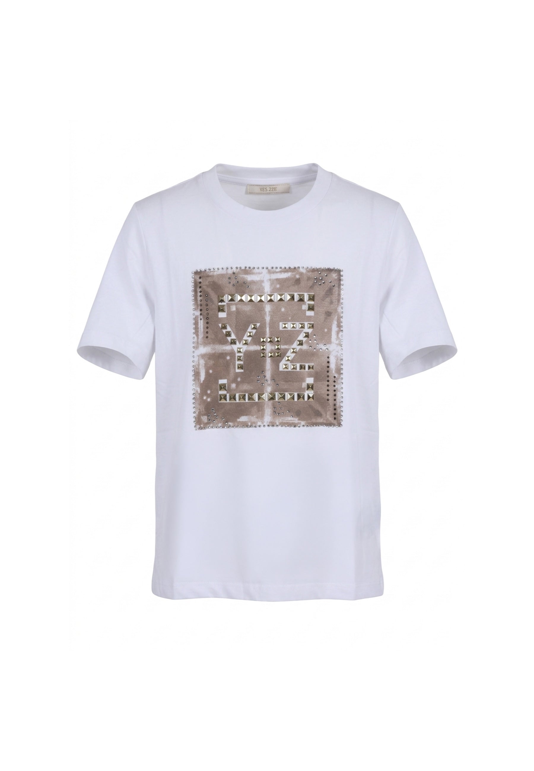 T-shirt Bianco Yes-zee