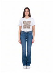 T-shirt Bianco Yes-zee